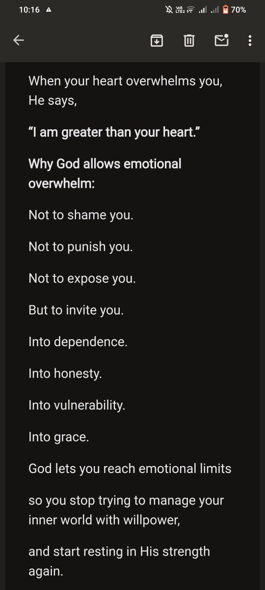 zxcvbrnt's tweet photo. 1 John 3:20

for whenever our heart condemns us, God is greater than our heart, and he knows everything https://t.co/UGmGqaXsyE