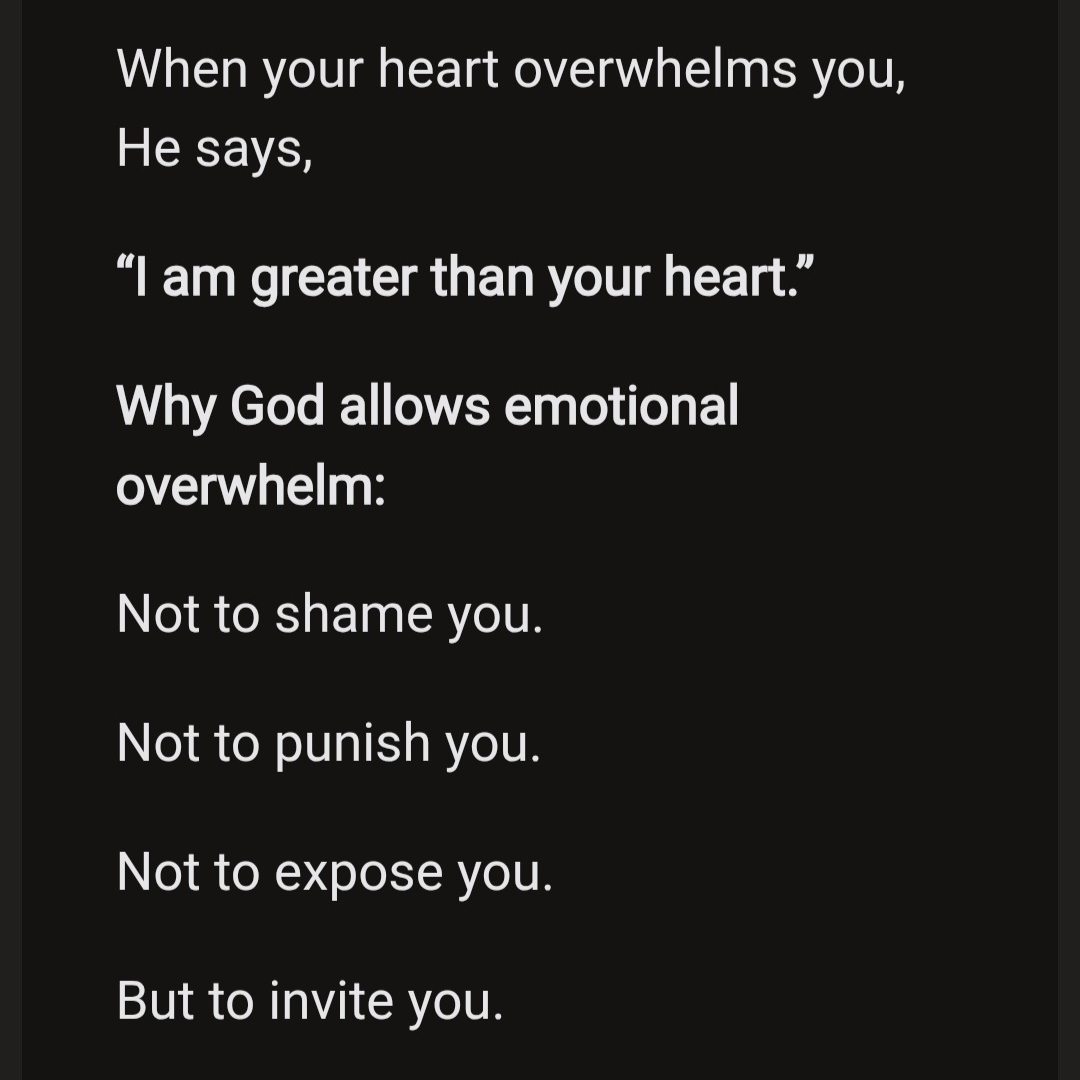 zxcvbrnt's tweet photo. 1 John 3:20

for whenever our heart condemns us, God is greater than our heart, and he knows everything https://t.co/UGmGqaXsyE