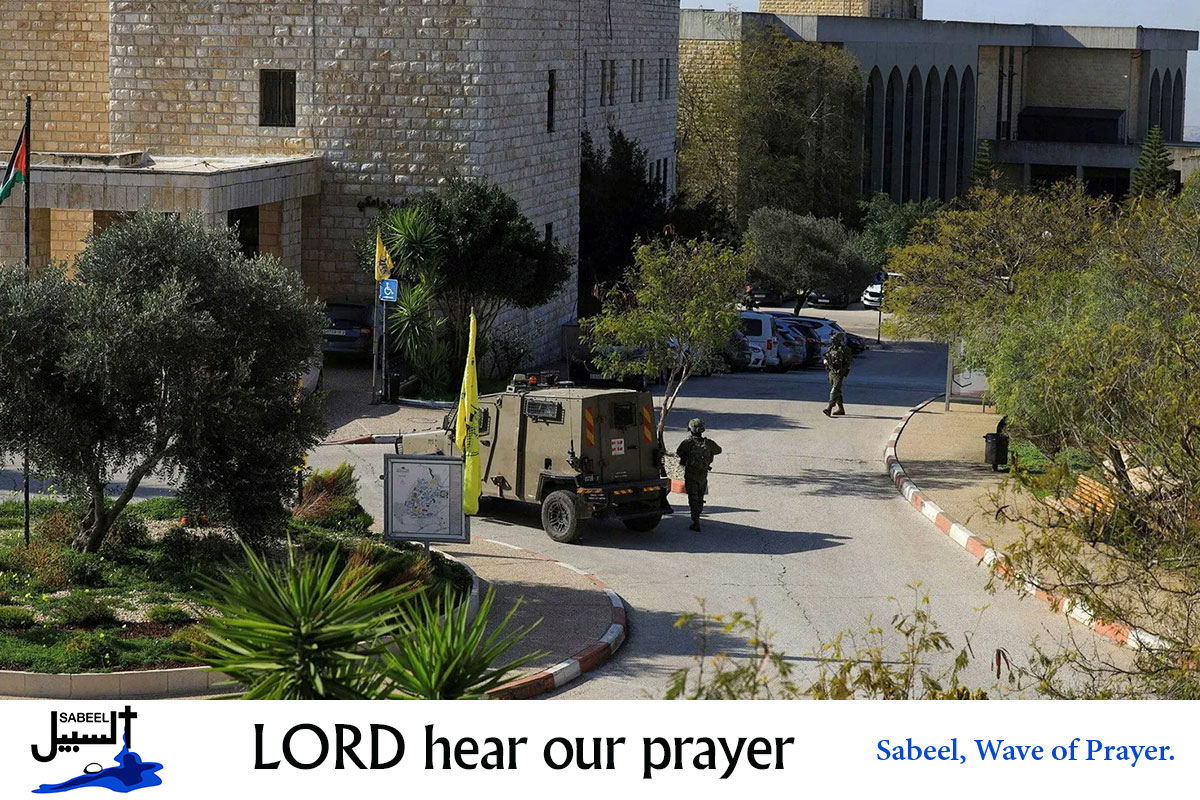 Last week, Israeli forces stormed Birzeit University...
sabeel.org/read-more-2672/