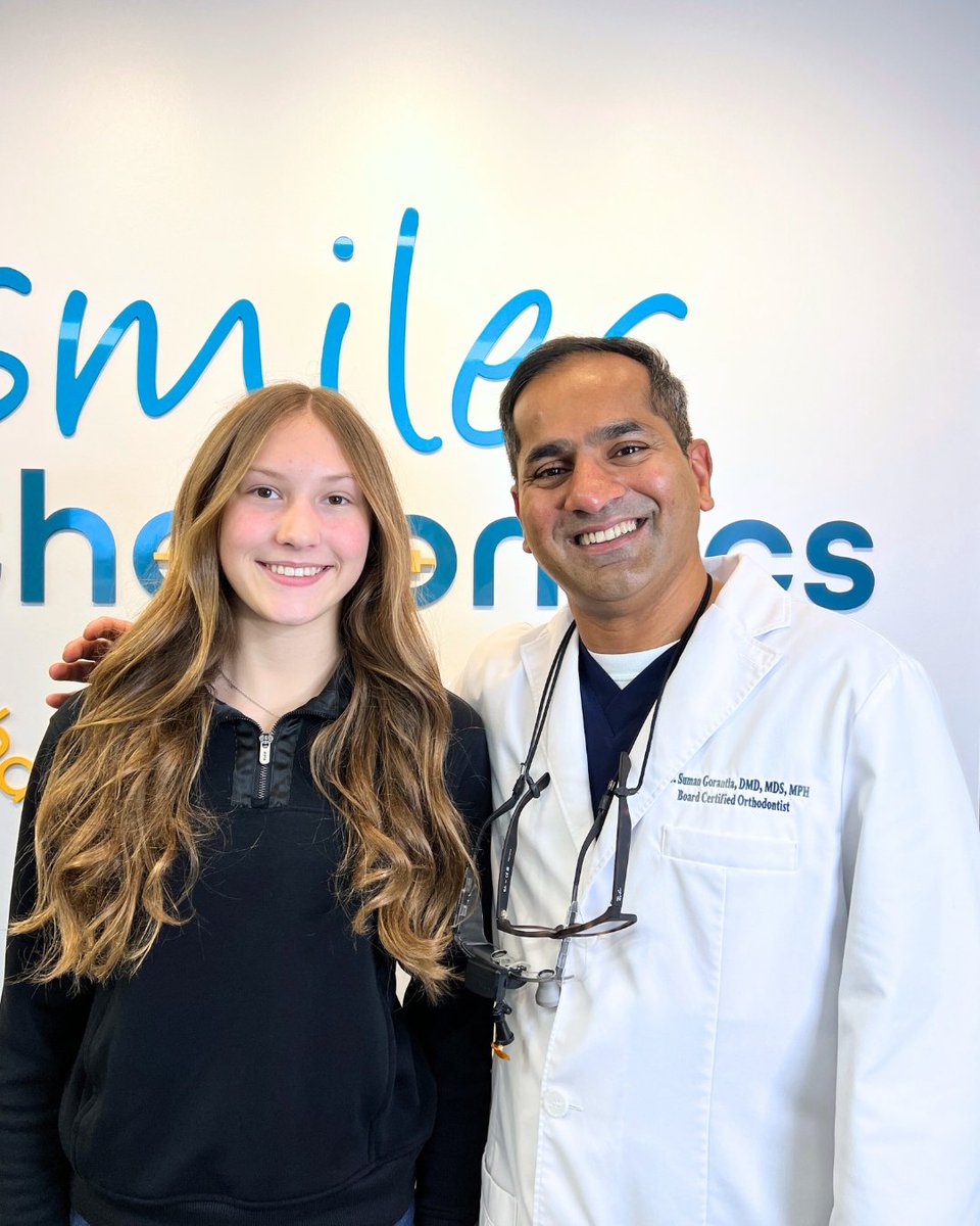 smilesortho's tweet image. Rylee is heading into the new year with a brand new smile! ✨ What a beautiful transformation and an even brighter reason to smile. 😁

#NewSmile #SmileTransformation #Orthodontics #WichitaKS #SmilesOrthodontics