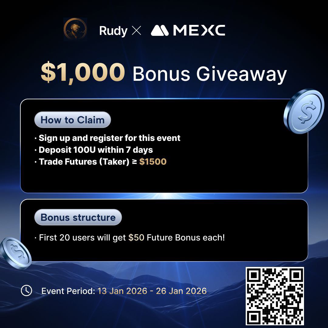 Deal for the first 20 users only! Deposit 100$, trade, get the bonus 50$.  Easy. Link in the comments. #Crypto #MEXC