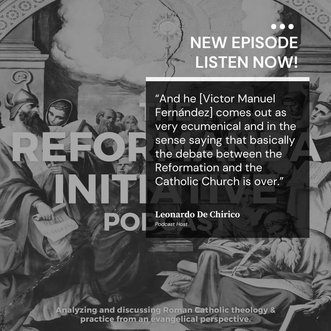 🎙️ #NewEpisode out now: Blurred Concepts of Grace

What is grace according to Scripture? And how does that compare with the Roman Catholic presentation?

Join us as we unpack a powerful conversation tackling confusion around grace.

▶️ Listen: reformandainitiative.buzzsprout.com/663850/episode…