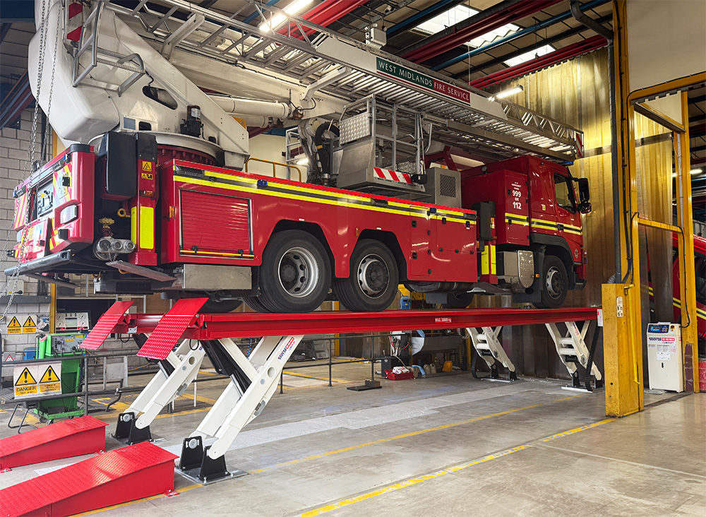 West Midlands Fire &amp; Rescue has upgraded its Perry Barr workshop with a Stertil-Koni SKYLIFT, replacing an ageing in-ground lift to improve safety, efficiency, and usable workspace.

Read the full story: stertil-koni.co.uk/news/2026/west…