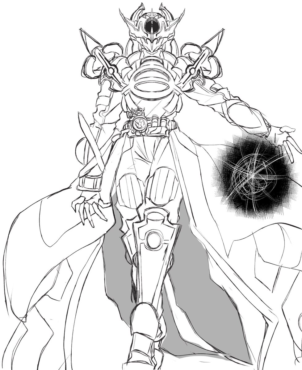 完成するかわかんねえのだ、つか今年初描きエボ