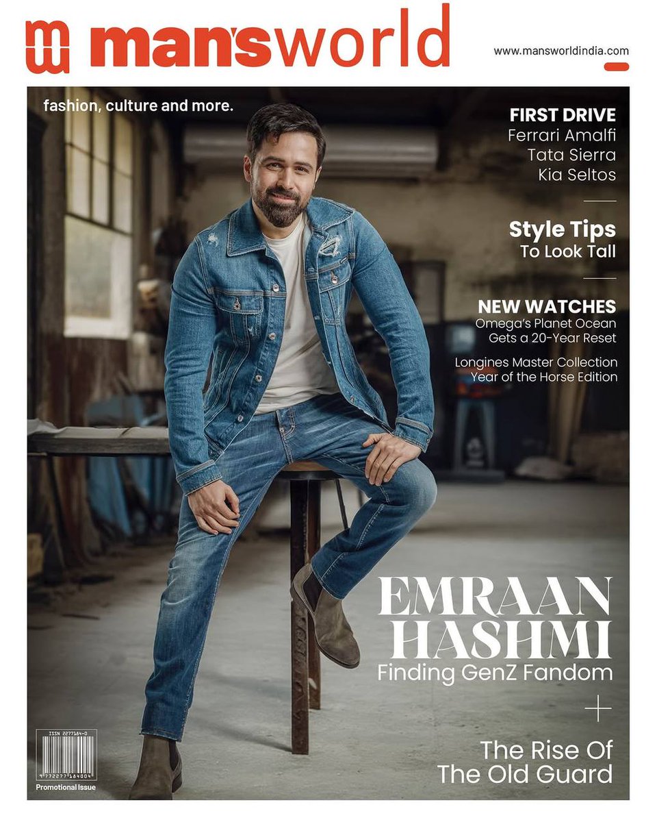 Reinventing, redefining, and staying relevant across generations.
<a href="/emraanhashmi/">Emraan Hashmi</a> graces the cover of Man’s World India.

<a href="/mansworldindia/">Man's World Magazine</a>

Full interview link - bit.ly/EmraanMansWorld 

#EmraanHashmi