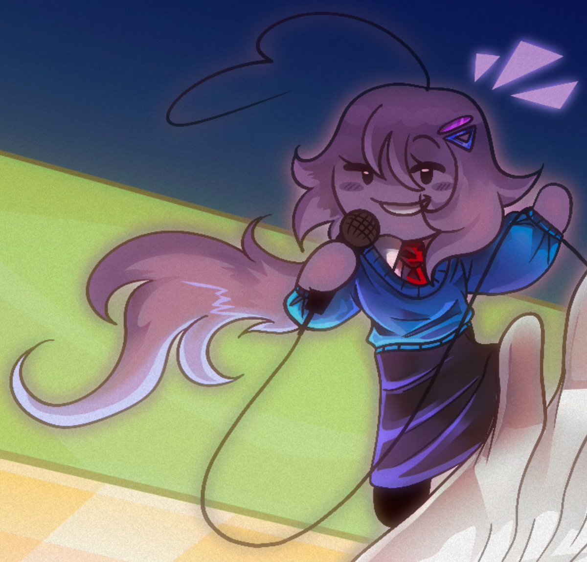 IT'S TV TIME!!!!
#DELTARUNE #oc #Ocxcanon #Tenna