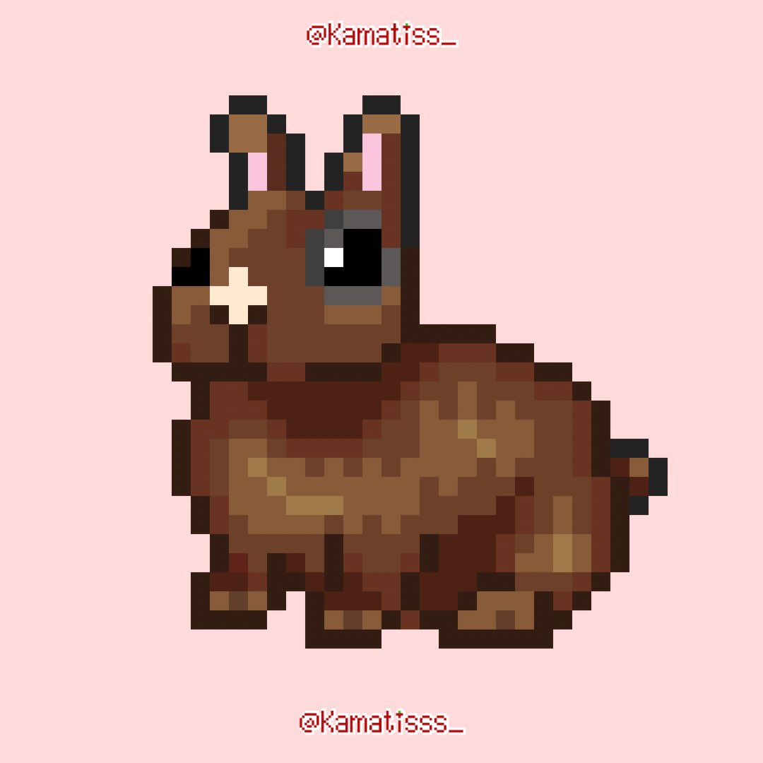kamatisss_'s tweet photo. Rabbits ππ₯
#pixelart #smallartist #pixelsprites https://t.co/Zv0mn0ExFm