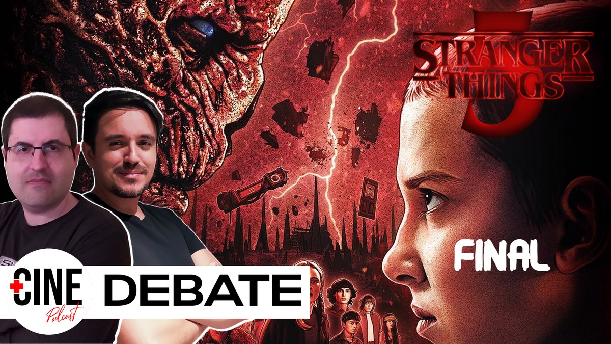 Este miércoles, 20:30h, empezamos el año con el debate final de #StrangerThings5!! Vente al chat. #StrangersThings Con <a href="/GollumReviews/">SERGIO - Gollum Reviews</a> y <a href="/IovanaMartinez/">Iovana Martínez</a> 

Enlace 👇👇
youtube.com/live/YsxtHrVDA…