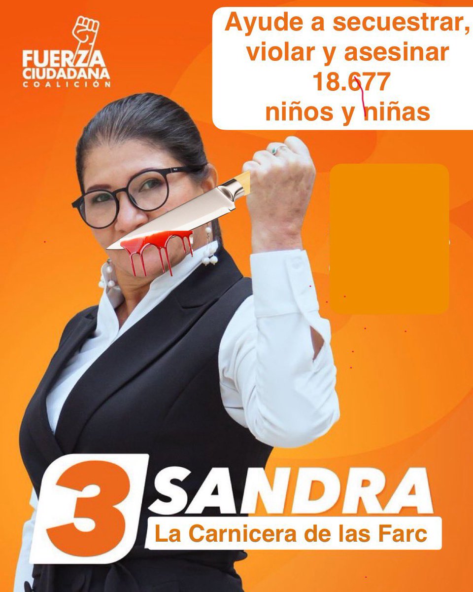 KLea79107265's tweet photo. Cárcel para la Asesina Proxeneta d @SandraComunes https://t.co/JRWE7ccBSA