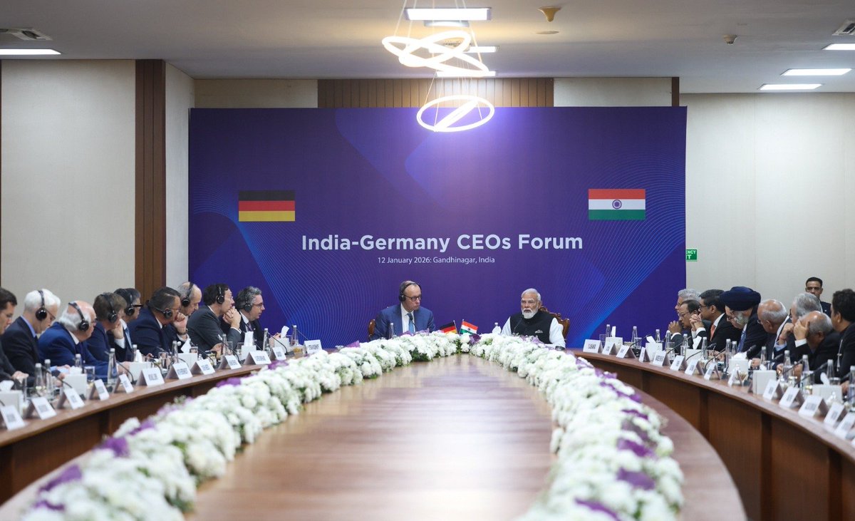 Chancellor Merz and I met Indian and German CEOs. Close collaboration between India and Germany is important for the entire world. Growing trade and investment ties have infused new momentum into our partnership. Our bilateral trade has reached an all-time high, several German