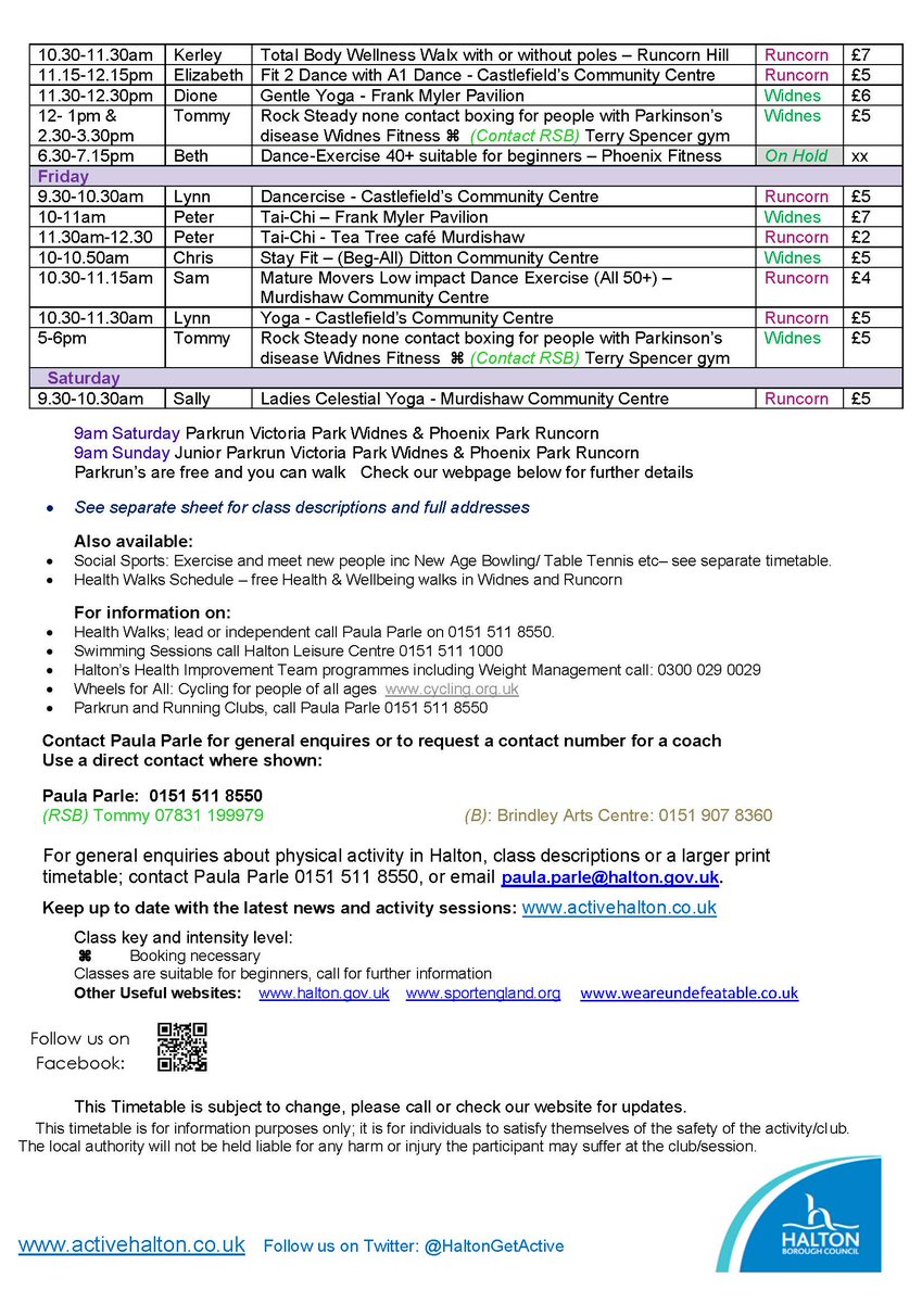 Halton Get Active & active me tweet media