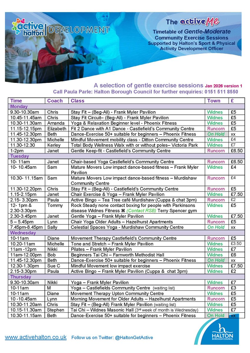 Halton Get Active & active me tweet media