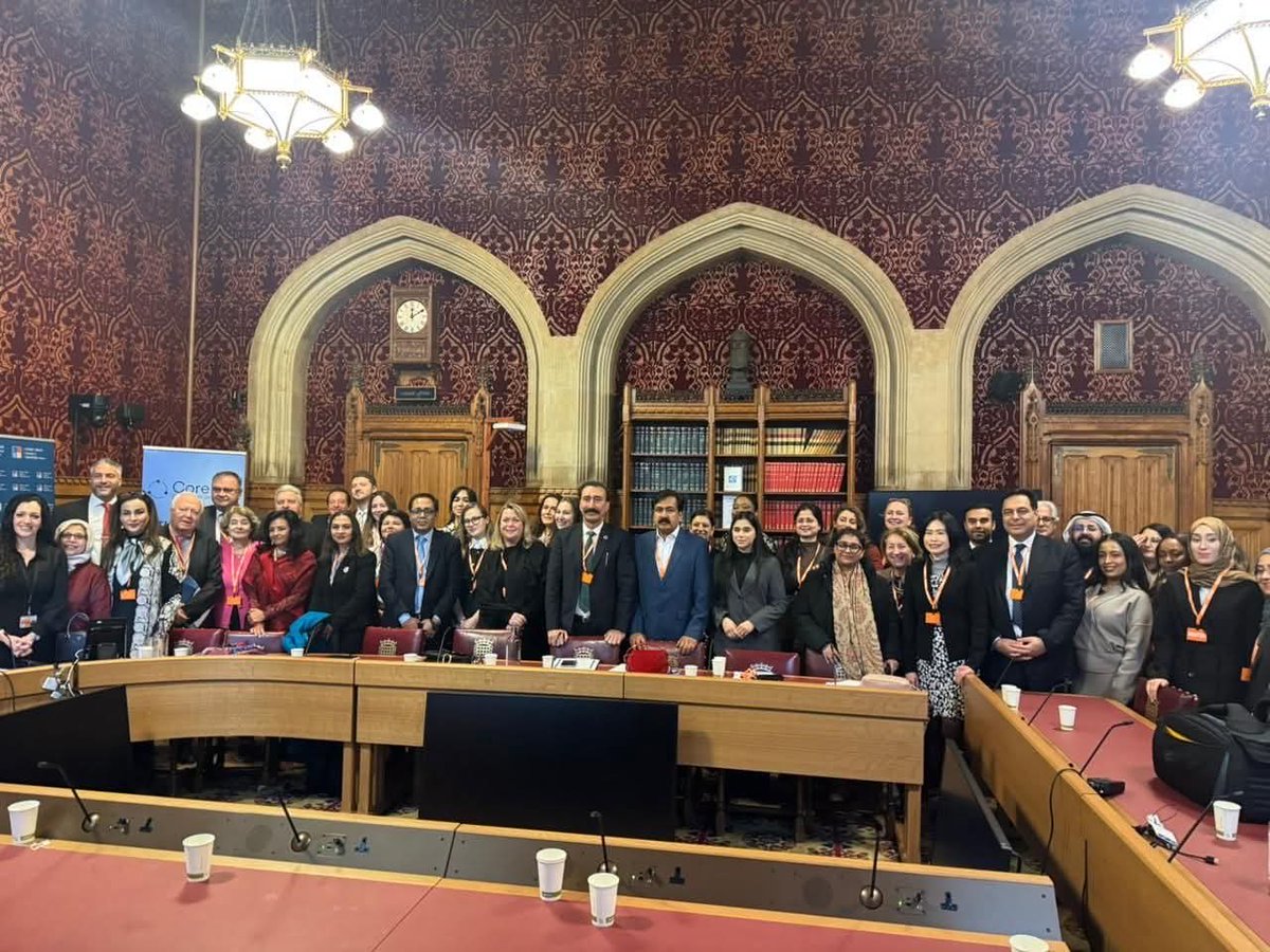 marvi_memon's tweet photo. UK forum on cultural diplomacy 2026 Westminster. https://t.co/fs1NysQTIV