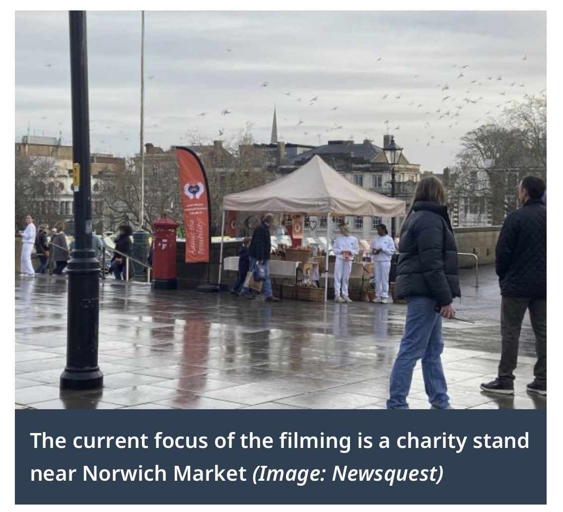 🌊 TRG TV News! 🌊

Filming resumes in Norwich today (12 January) at The Forum and Norwich Market.

Source: eveningnews24.co.uk/news/25756940.…