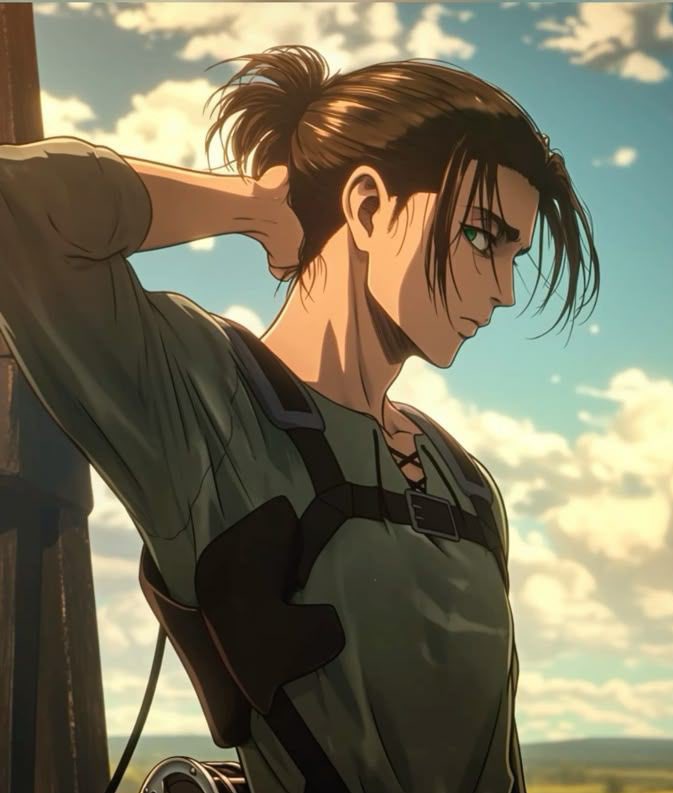 leehancode's tweet image. KIM LEEHAN                              EREN YEAGER