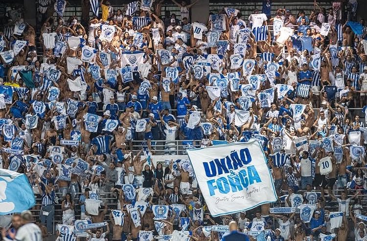 CsaTorcida's tweet photo. a torcida Mancha Azul, estará proibida de entrar com faixas, bandeiras, vestimentas e bateria no próximo jogo https://t.co/vaNiMJ7sT2