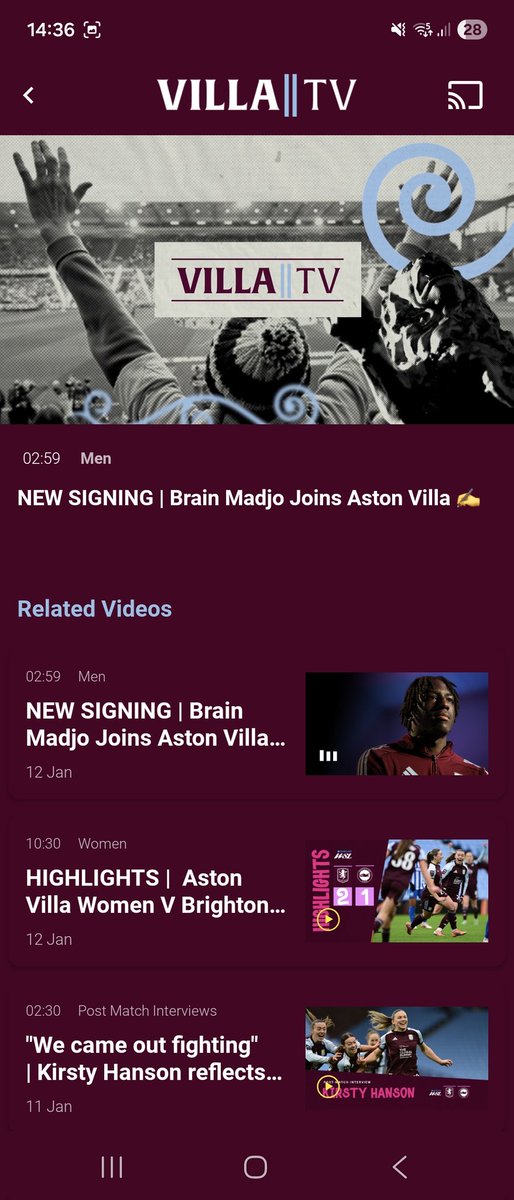 Come on <a href="/AVFCOfficial/">Aston Villa</a> ... be better, at least proof read the chaps name ffs. 
<a href="/DV1874/">Damian Vidagany</a>