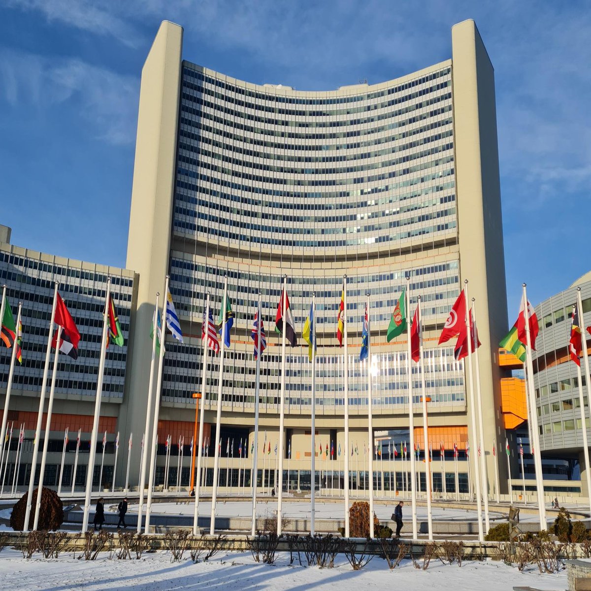 UN_Vienna's tweet photo. #UNVienna guided tours are back after the holidays: #VisitUN Mon-Fri to learn how the UN organizations at the Vienna International Centre work for peace, sustainable development and human rights. 

Book your guided tour at: https://t.co/4FFiuVlOel https://t.co/t1Wb13Cf4H