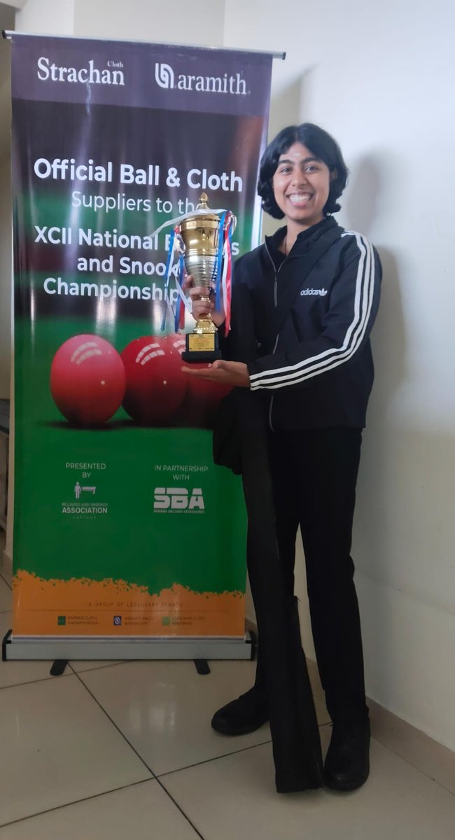 Happy (but dis-satisfied) to share that I have won BRONZE in Ladies National Billiards championship held at Haryana - missed to secure the place in finals by just 12 points!

Thank you all for your kind wishes &amp; thoughts!  

#billiards #snooker #BSFINDIA #sportsauthorityofindia