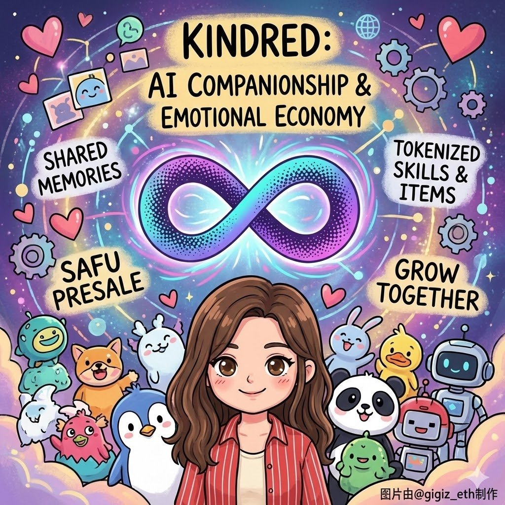 GirmanClay's tweet photo. Just tried a co-pilot flow with @Kindred_AI: memory threads synced across devices, we co-authored a product idea and tracked with $KIN. Notebook vibe #AI #Web3 https://t.co/MmeuDQQelp