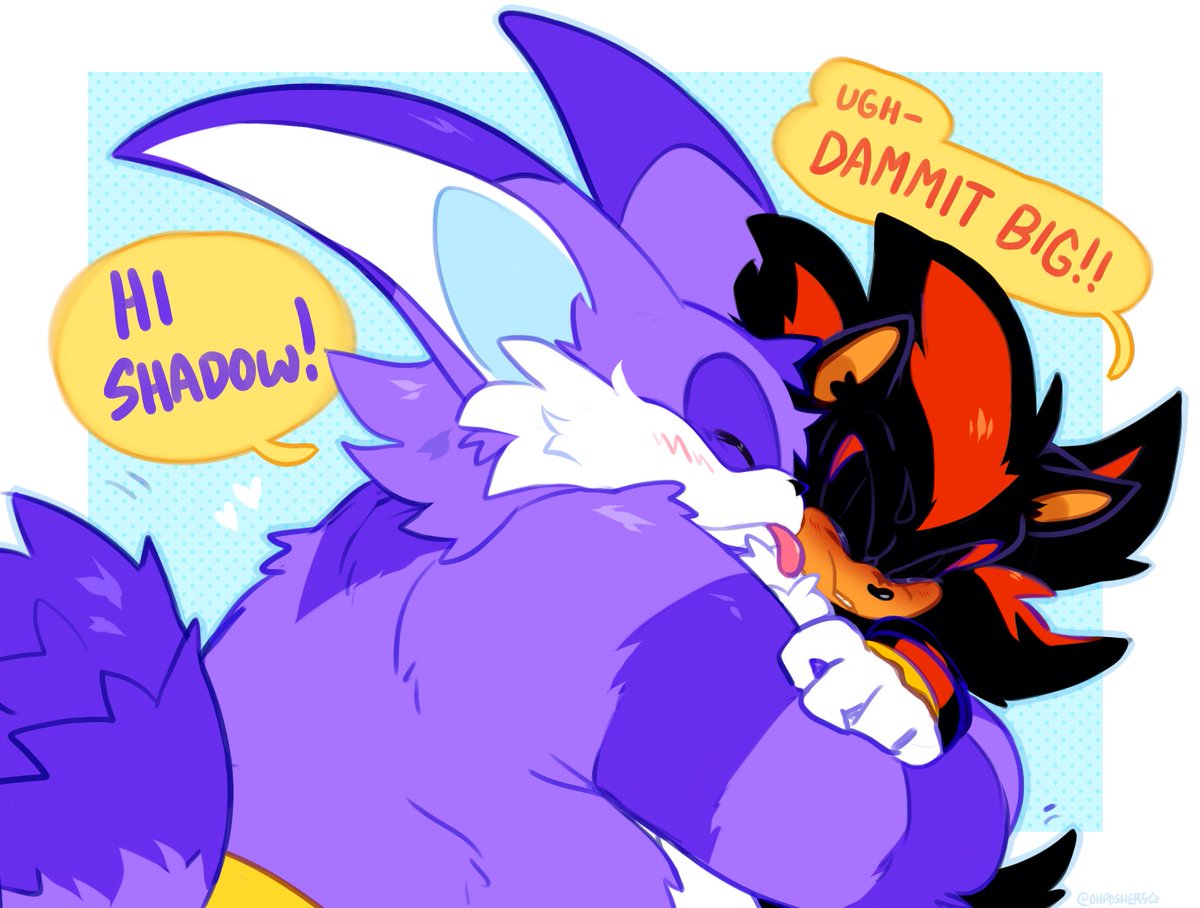 ohposhers's tweet image. big leave him alone he's trying to brood !!!!! #shabig