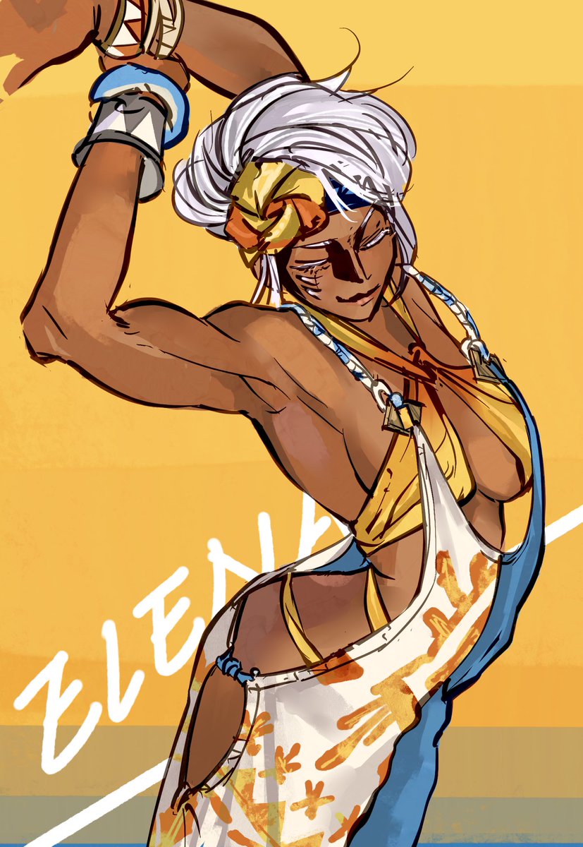 KNM1479593001's tweet image. #StreetFighter6 #Sf6_Elena