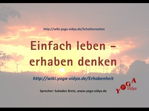 „Einfach leben, erhaben denken“ – dieser Leitspruch prägt Wohnen und Konsum bei Yoga Vidya.
#YogaVidya #EinfachLeben