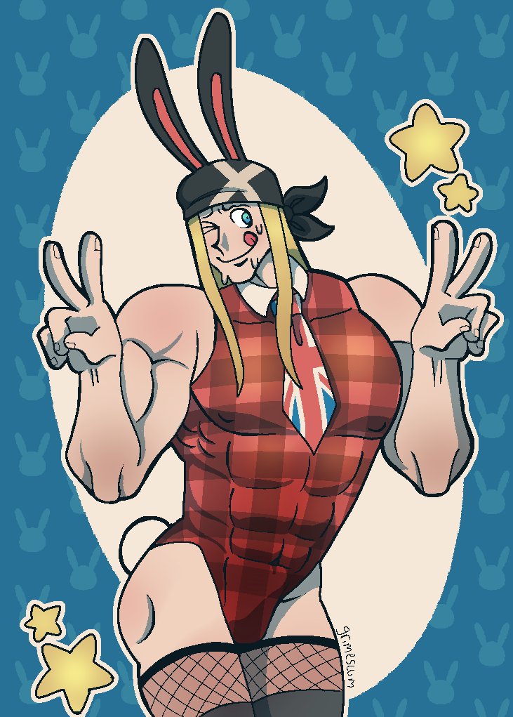 Grimescum's tweet photo. bunny boy axl
#GuiltyGear #axllow #BaraArt https://t.co/c9cyodZd7t