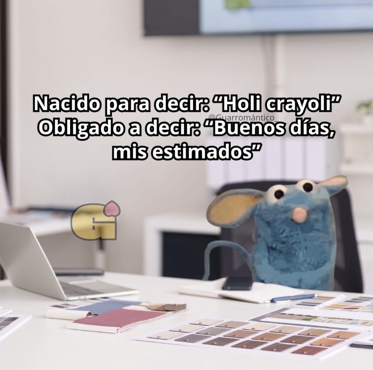 Guarromantico_'s tweet photo. Buenos días. https://t.co/VzS2wzS3gh