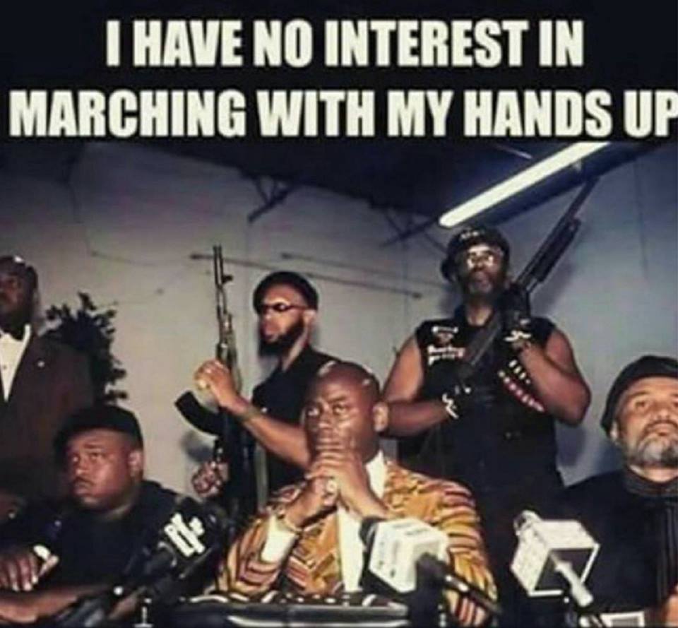 BlkHistStudies's tweet photo. “Lift every voice and sing, yes, but also, lift every fist and swing” - Dr Khallid Abdul Muhammad #NewBlackPantherPartyForSelfDefense #khalidmuhammad #BlackHistory https://t.co/utPhboLBpT