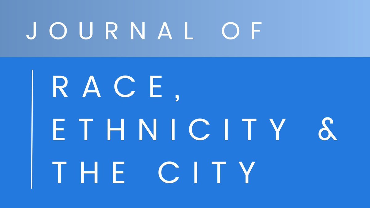 NEW JRE #ARTICLE: Racialized surveillance of Roma in Chilean commercial spaces: Everyday racism and the politics of visibility tandfonline.com/doi/full/10.10…