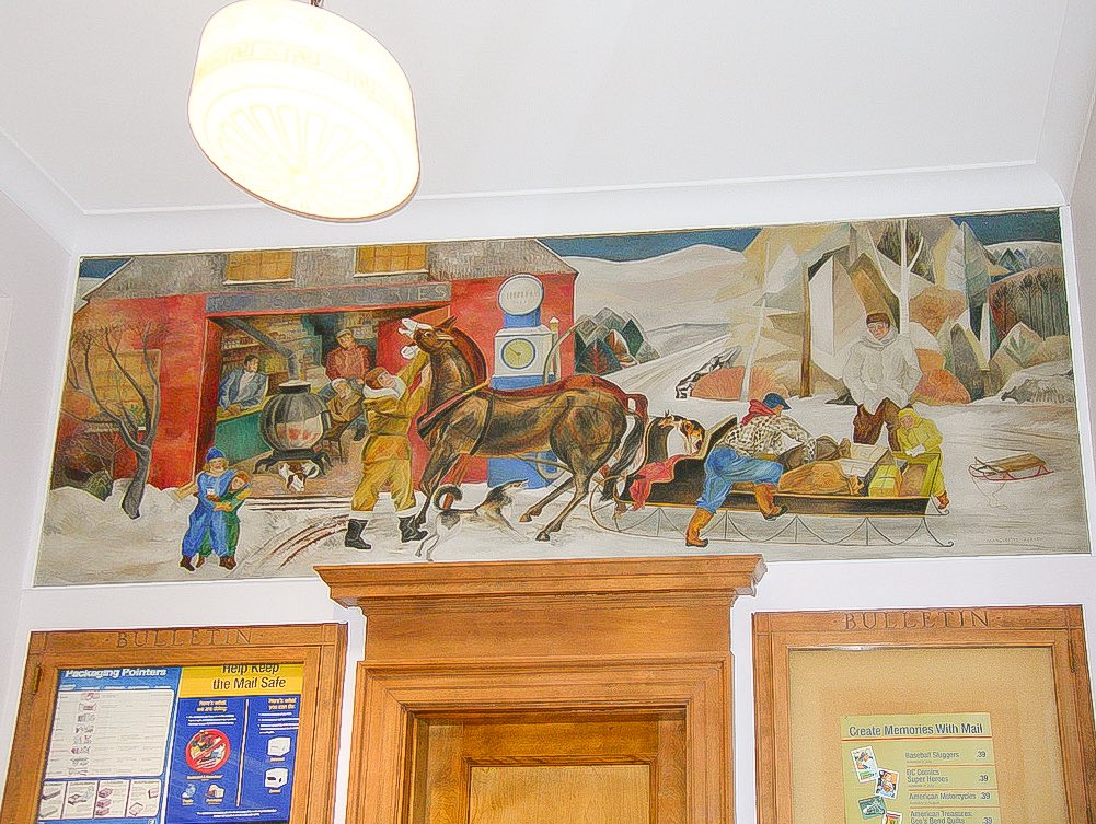 New Deal Murals tweet media