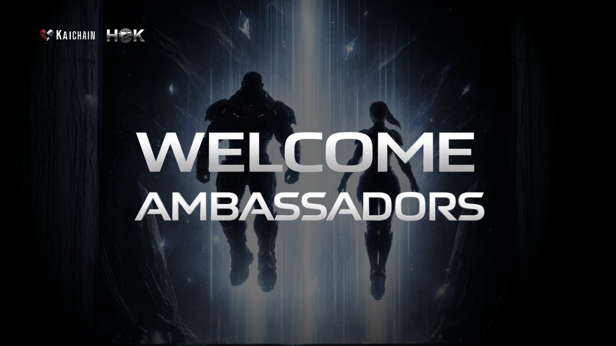 Welcome aboard.
We’re proud to officially welcome our new ambassadors to the KAI and HOK ecosystem.
Your presence and contributions help strengthen the community and move us forward together.

Welcome to:
<a href="/not_paperhands/">🚫PaperHands</a>
<a href="/TianahEtokh/">DreadsGirl_In_DeFi 👸</a>
<a href="/trver_fvm7/">Cɛazər</a>
<a href="/mmasab210/">Muhammad</a>
@m0hbtc
@scaryproNfts