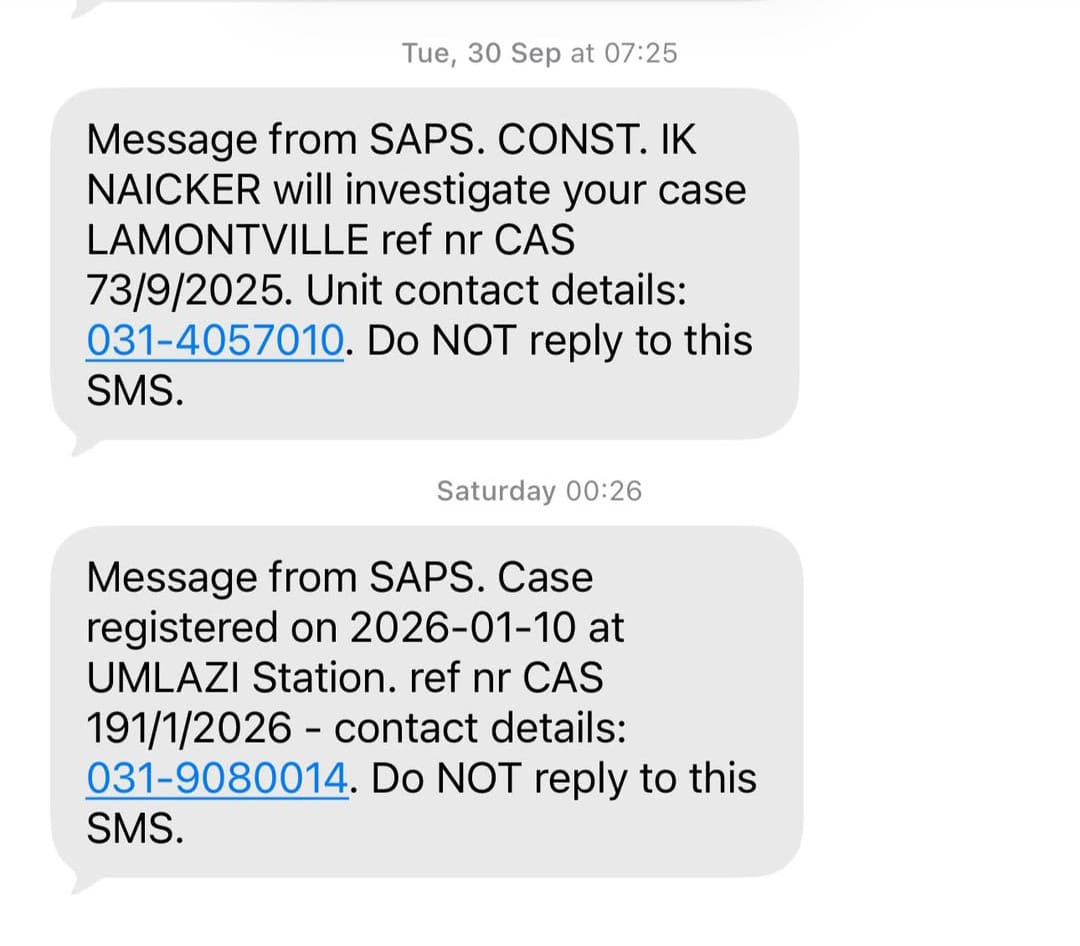 JUST IN: KZN police have arrested a 24-year-old man following allegations of assault made by his girlfriend Snenhlanhla Mthembu on social media.

The 31-year-old Durban-based Celebrity Stylist went public, accusing police of doing nothing about multiple cases against her alleged