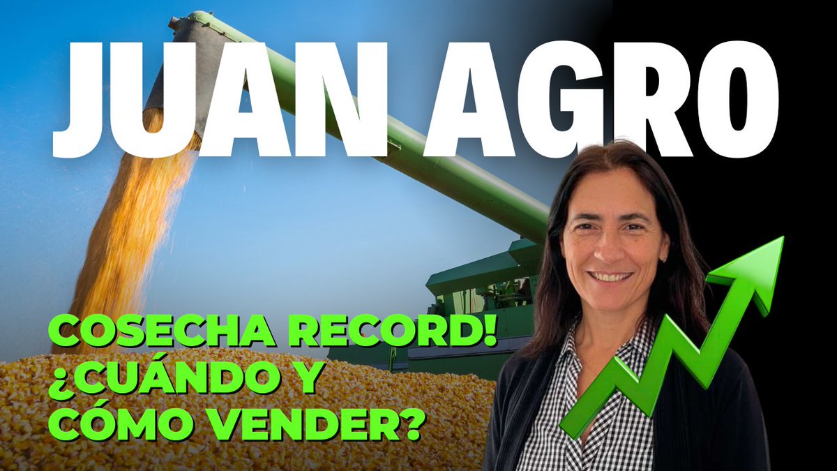 Agroads's tweet image. En este nuevo episodio de Juan Agro, conversamos con Lorena D’Angelo, analista de mercados granarios, sobre lo que puede venir para el agro en 2026 🌾📊
Mirá el episodio: bit.ly/4sGJaI8

#JuanAgro #Agroads #CampoArgentino