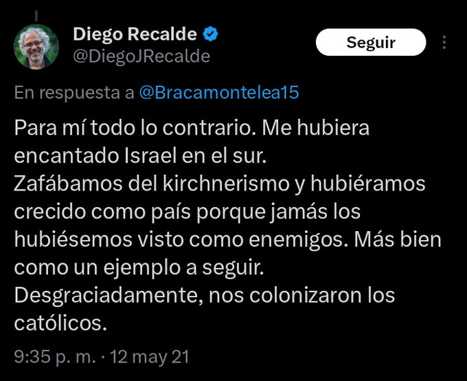 DarwinTera2877's tweet image. Me imagino que los peridodistas @edufeiok , @PRossiOficial , @LuisGasulla @luisnovaresio @majulluis , @trebuquero , como el Presidente @JMilei ;@madorni repudiaran este tipo de declaraciones anticatólicas!!