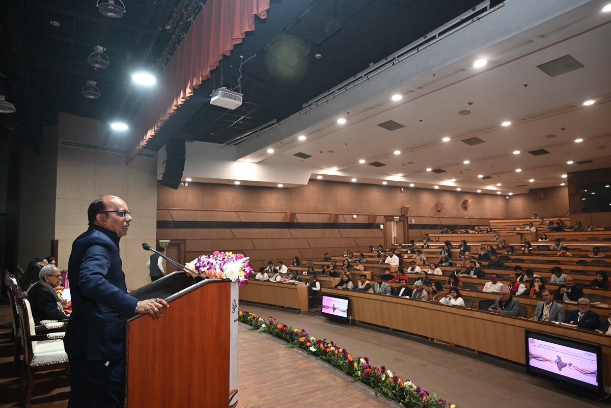 bksranchi's tweet photo. “Viksit Bharat@2047 is possible only when every woman &amp; child is safe and empowered.” – Shri Priyank Kanoongo

National Symposium inaugurated at NDMC, Delhi 
@KanoongoPriyank @sanjaykmranchi @narendramodi 
 #ViksitBharat2047 #ForEveryWomanAndChild #SamvadSeSankalpTak https://t.co/o6dQAeKDY6