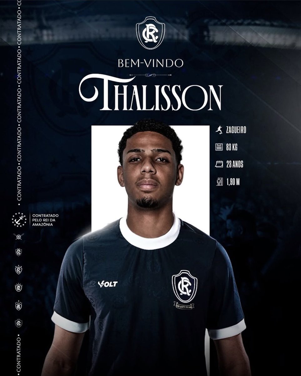centralrexpa's tweet photo. ✅ ANUNCIADO!

O @ClubeDoRemo anunciou a contratação do zagueiro Thalisson, que já estava integrado com o elenco no CT do Retrô. O atleta jogou a ultima temporada pelo rival Paysandu.

📸 | ASCOM/Remo https://t.co/h2gskimggC