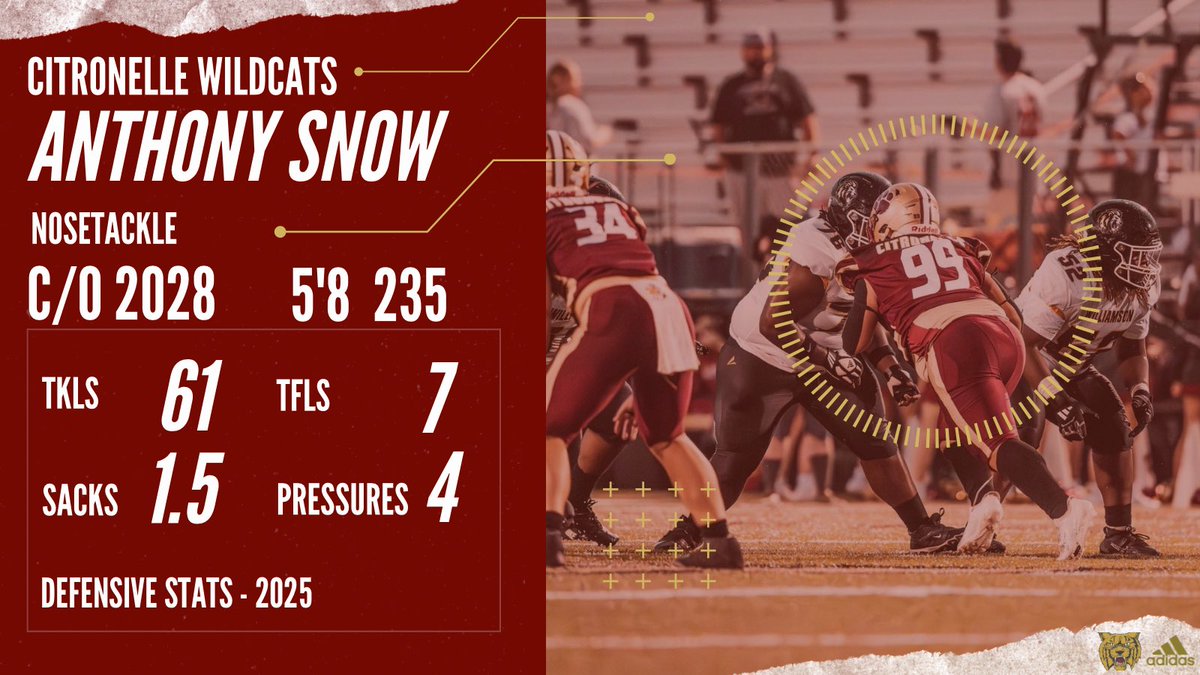 Citronelle Wildcat Football tweet media