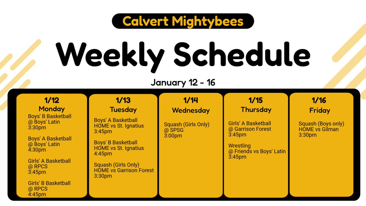 Calvert School Athletics tweet media