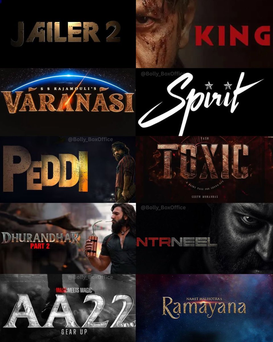 Bolly_BoxOffice's tweet photo. If all these movies are released on the same day, which one will you watch first? ๐ค https://t.co/TnjcDAljDC