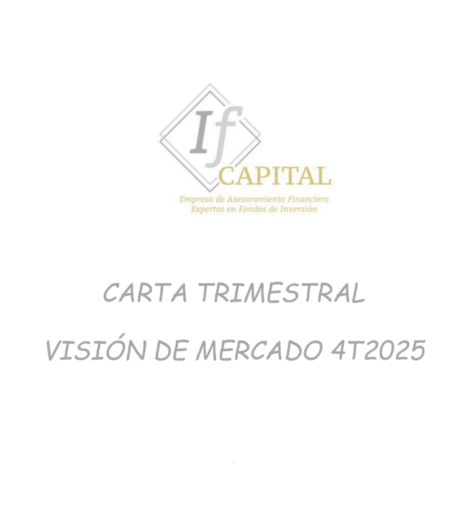 IfCapital_eaf's tweet photo. Carta Trimestral IfCapital (8/01/2026)
 2025 cerró en positivo con EE. UU. liderando (Nasdaq/S&amp;P 500) y metales como protagonistas. 
Para 2026 el sesgo es constructivo, pero con riesgos: valoraciones exigentes y posible repunte de volatilidad.
https://t.co/wM3dtWER4h

#IfCapital https://t.co/fkjsbjbBmN