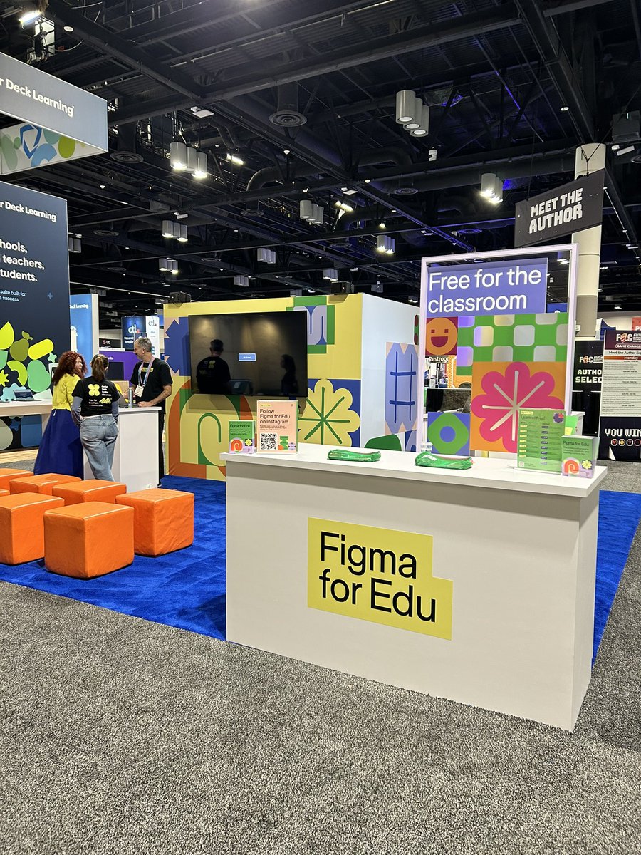 FigmaEdu_Alex's tweet photo. Hey @fetc! We can’t wait to meet you 💛Come join the @figma for Edu crew at #FETC booth #3001 🫶 https://t.co/qCv4apwQcE