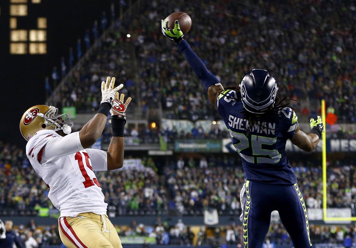 SeattleONTap's tweet photo. It's that time again. 

Seahawks 49ers in the playoffs. 

It was always suppose to be this way. 

Time to make it 30 years without a Super Bowl for SF! https://t.co/MU2NOq4nYE