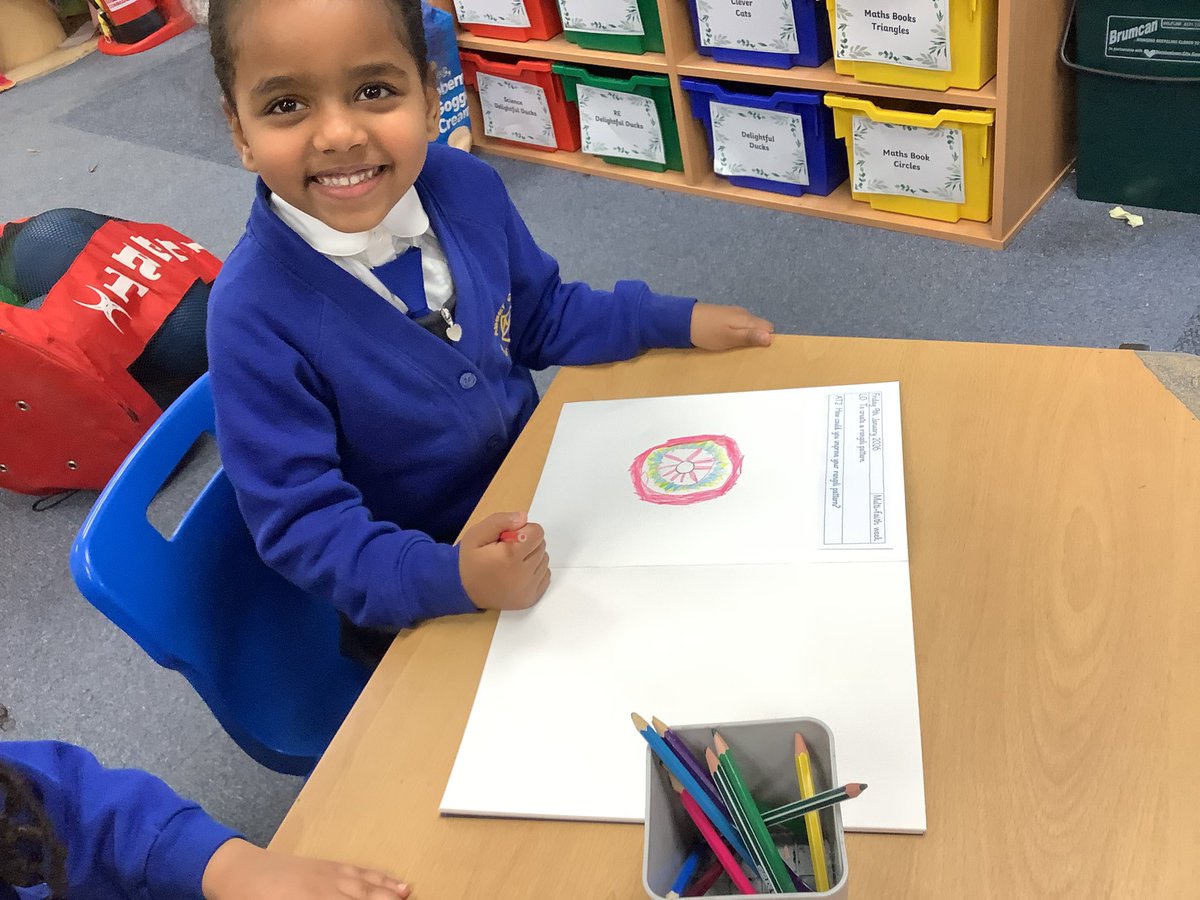 AbbeyPrimary's tweet photo. We had been looking at Rangoli patterns as part of #Multifaithweek #Y1#Art Designing our very own. https://t.co/3ZQSEKPAOJ