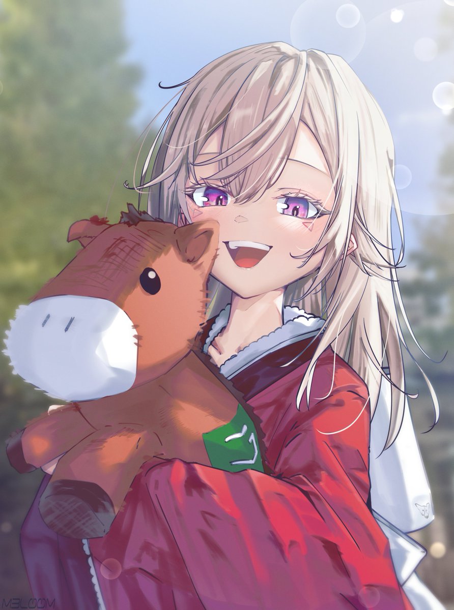 #引き小森画
遅めの明けましておめでとう🐎