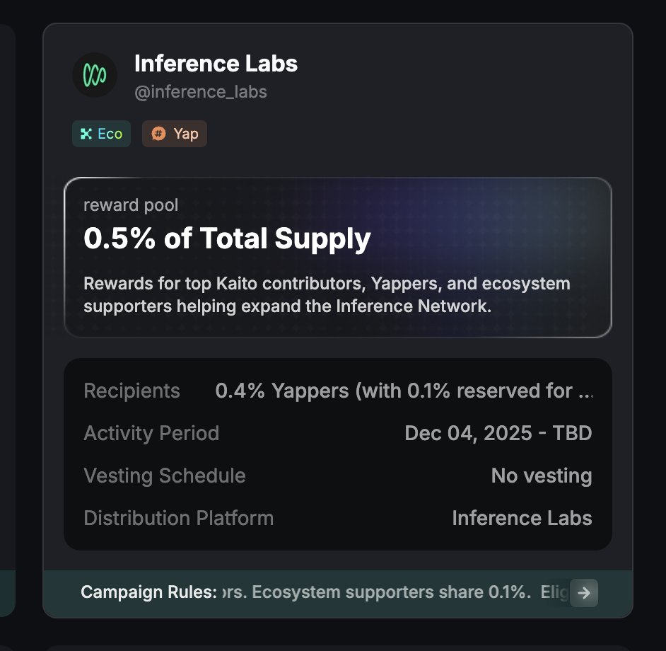🧵一条可能被严重低估的主线：@inference_labs 如果你还把AI 赛道理解成「模型/ 算力/ Agent」，那你大概率错过了下一阶段。  因为Inference（推理），才是