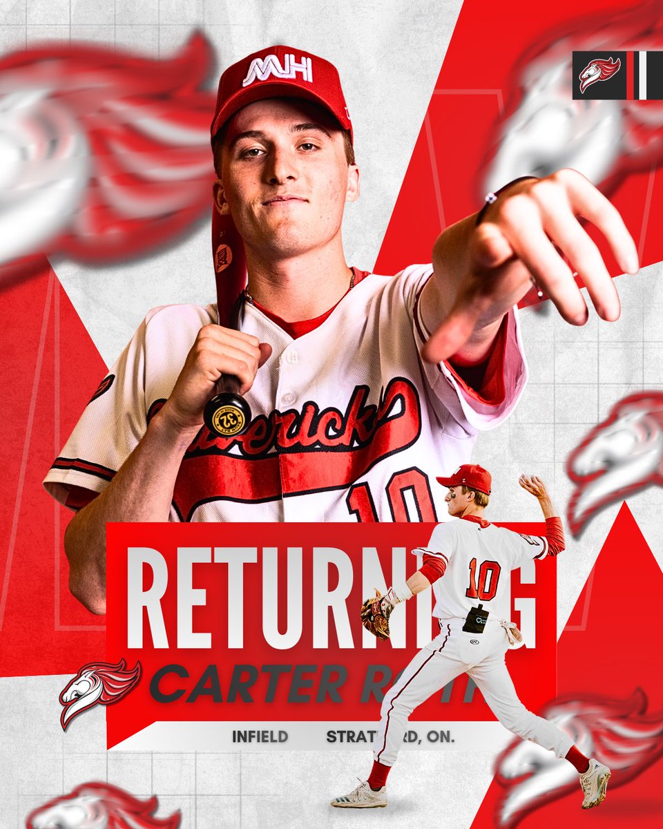 After a statement first season in red and white, Carter Roth is back with the Mavs for 2026.

Roth led the Mavs in batting average (.380) and RBIs (54), earning WCBL First Team All-Star honours, a trip to the All-Star Game, and recognition as the Mavs’ top Canadian player in ‘25