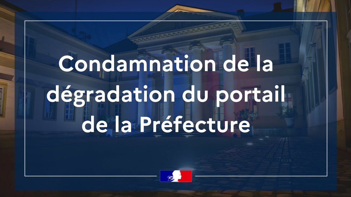 Image de Préfet des Landes - Le préfet des #Landes a porté plainte pour dégradation de bien public, à la suite de l'action condui