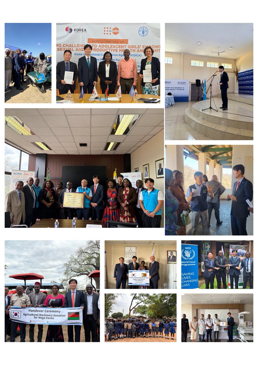 Kor_Emb_Zim's tweet image. 🌟KEY Moments of 2025🌟
Several moments that reminded us why people-to-people connections matter.
These moments shaped our year and inspire the stories we will share in 2026.🍀